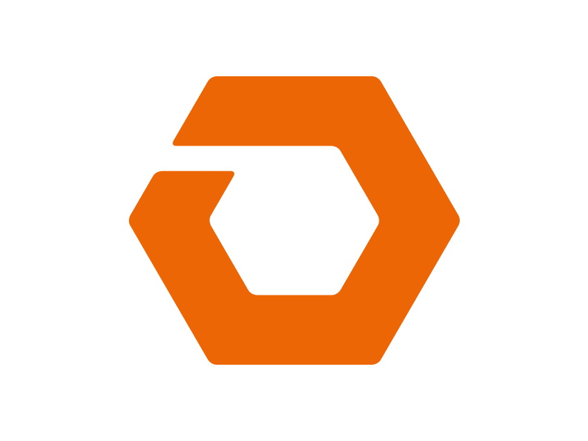 Movepro-liikemerkki vaalealla taustalla, logosuunnittelu / graafinen suunnittelu